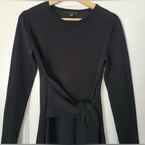 Tiana B. Classic Black Knit Dress Sz M